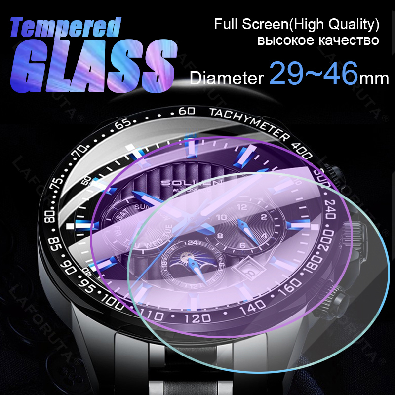 Motorola Smartwatch Accessories - All Size Round Watches Tempered Glass