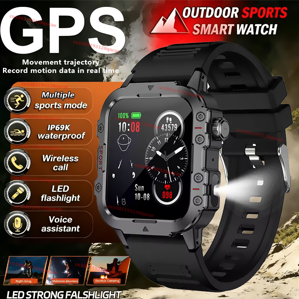 Smartwatch X12 - New Military Smart Watch Men IP68
