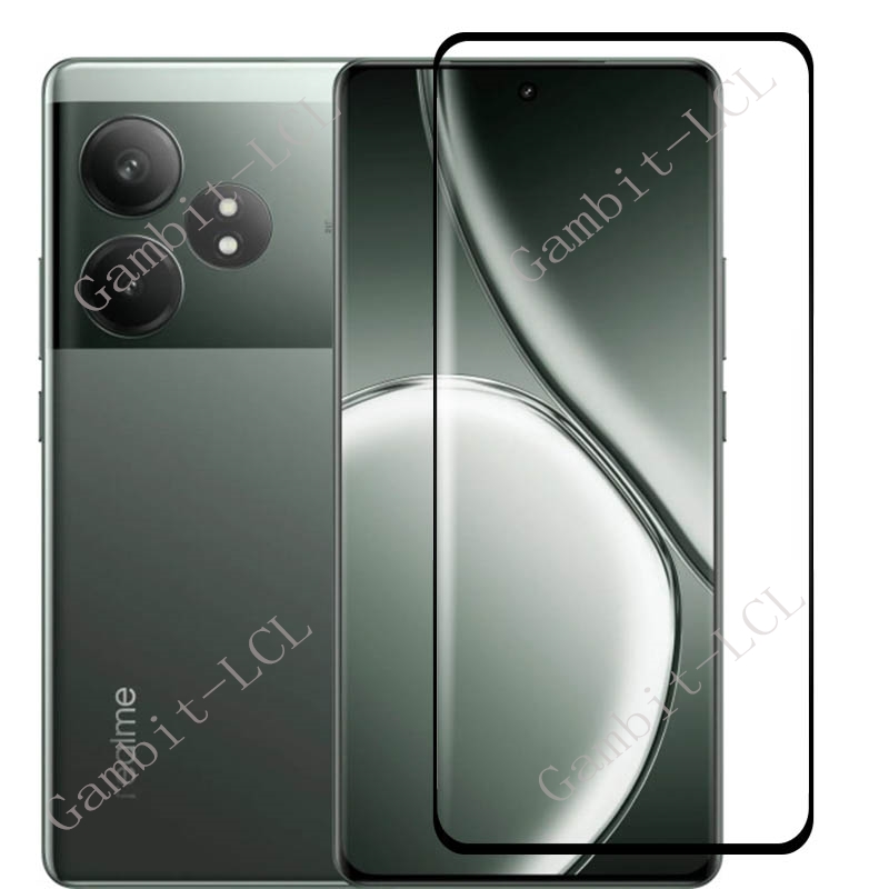 1-3PCS 3D Curved Full Tempered - Realme Gt 6 ulasan dan harga