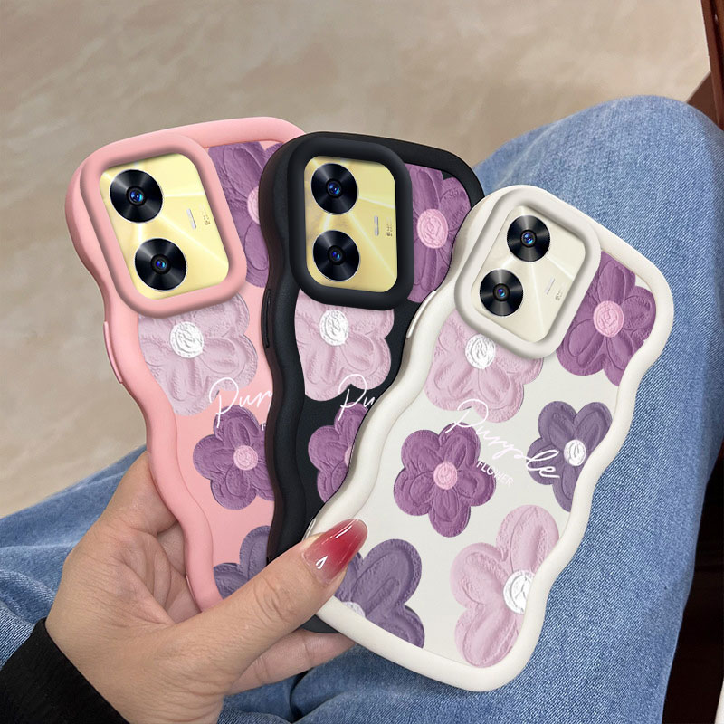 Realme C55 Pink and purple flo - Realme Note 50 ulasan dan harga