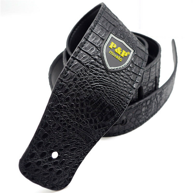 Pu Leather Classic Guitar Stra - Leather Classic Strap ulasan dan harga