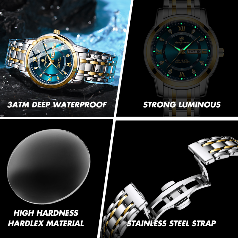 PAAZOMU Watch Men Women Diamon - Smartwatch Nexus ulasan dan harga