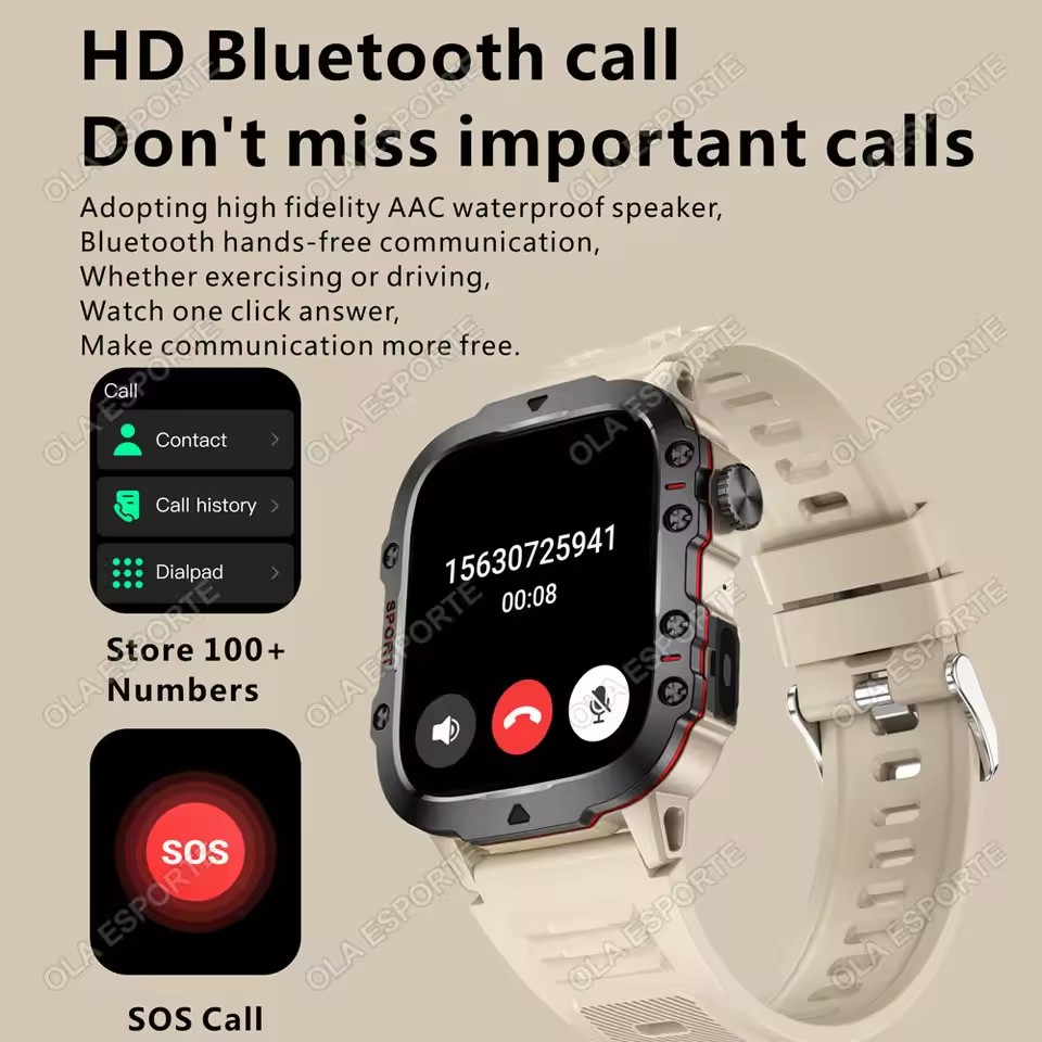 2026 New Military Smart Watch  - Smartwatch X12 ulasan dan harga