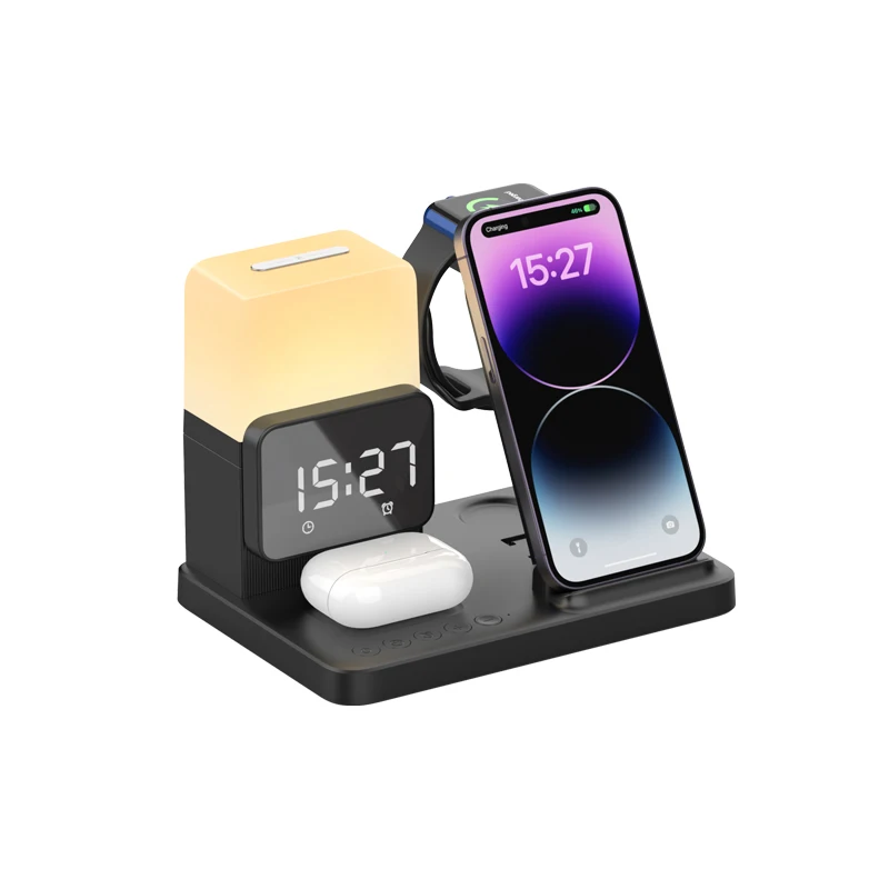 6 in 1 Wireless Charger Stand  - Smartwatch X12 ulasan dan harga