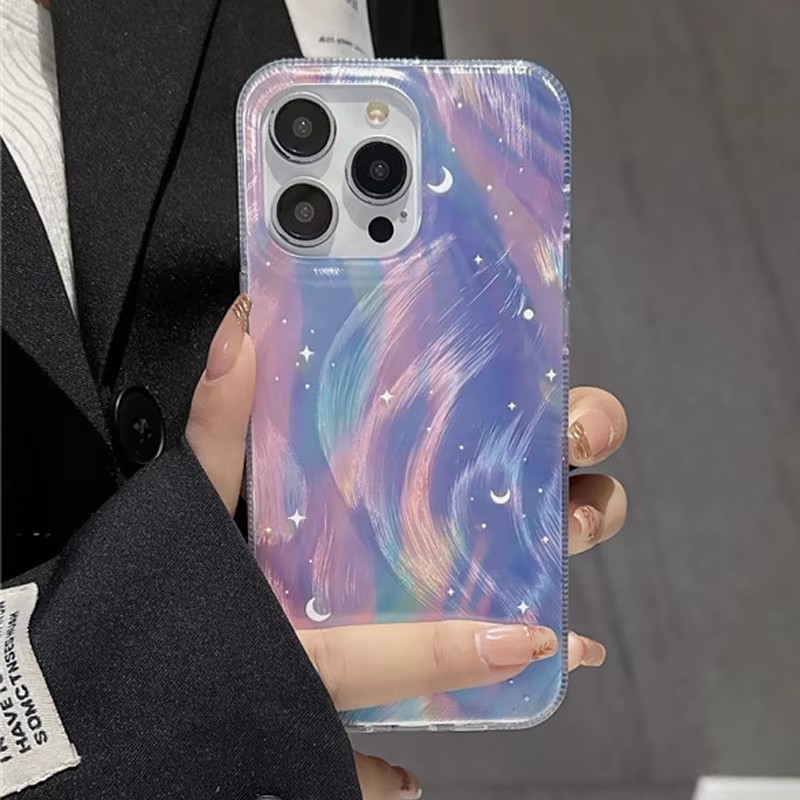 Fashion Glitter Starry Gradien - Xiaomi Redmi Note 14 ulasan dan harga