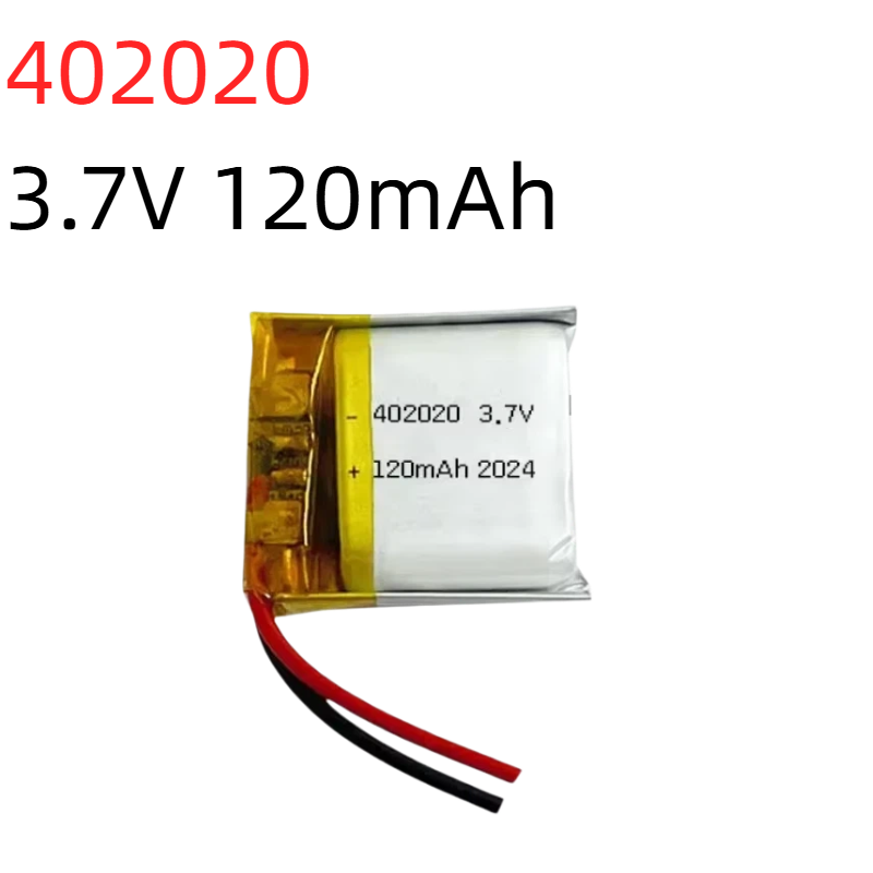 3.7V 120mAh 402020 Li-Po Recha - Smartwatch Headset ulasan dan harga