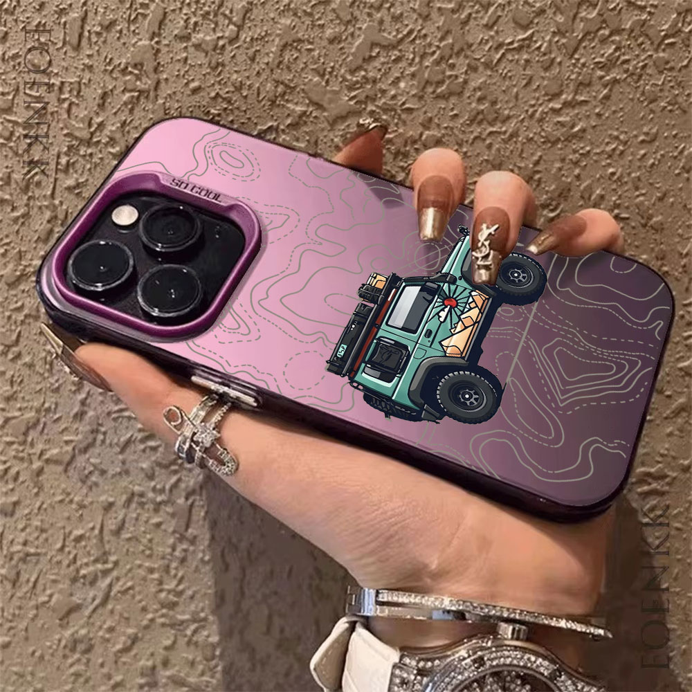 Simple Car Pattern Phone Case  - Apple Iphone 15 Pro Max ulasan dan harga
