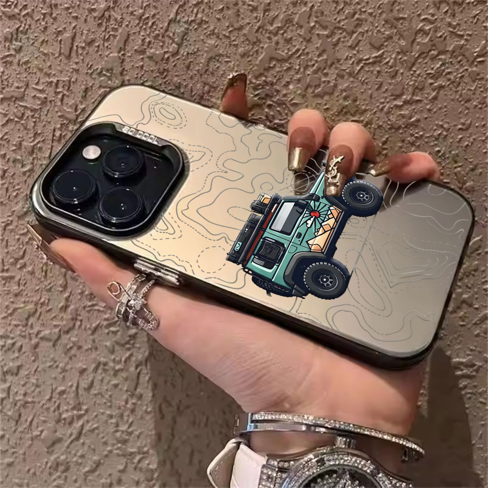 Simple Car Pattern Phone Case  - Apple Iphone 15 Pro Max ulasan dan harga