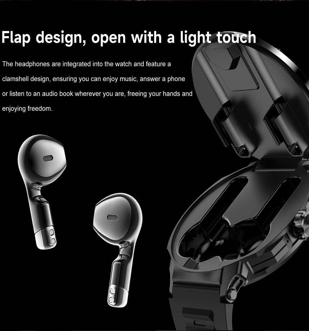 Clock 2 In 1 Headset Smart Wat - Smartwatch Headset ulasan dan harga