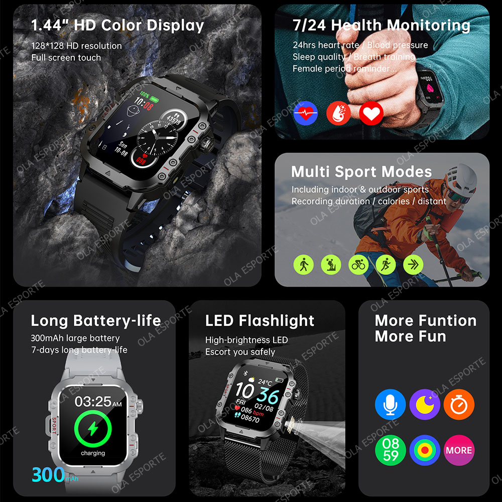 New Military Smart Watch Men I - Smartwatch X12 ulasan dan harga