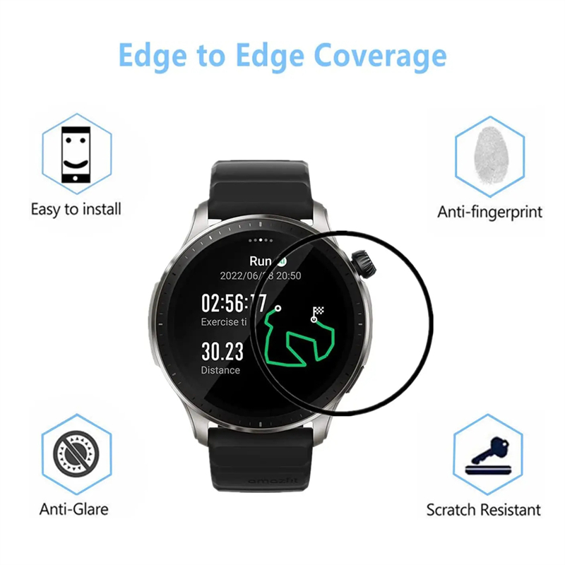 For Amazfit GTR 4 Screen Prote - Smart Watch Accessories ulasan dan harga