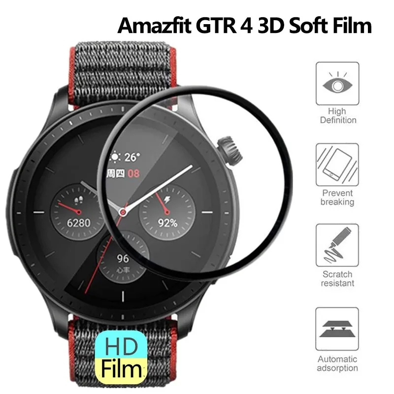For Amazfit GTR 4 Screen Prote - Smart Watch Accessories ulasan dan harga