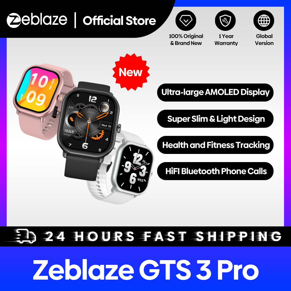 New Zeblaze GTS 3 Pro Voice Ca - Smartwatch X12 ulasan dan harga