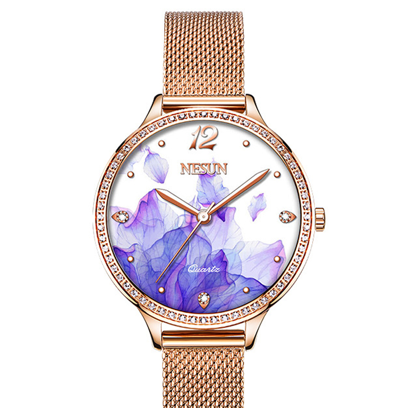 NESUN 8 MM Ultra-Thin Women's  - Stainless Mesh Band ulasan dan harga