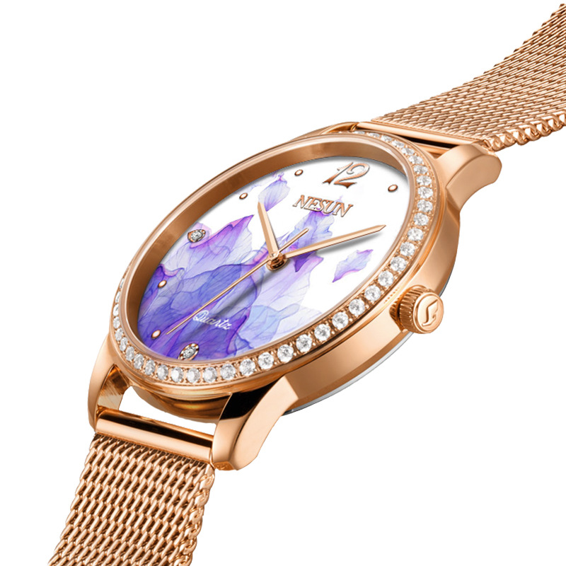 NESUN 8 MM Ultra-Thin Women's  - Stainless Mesh Band ulasan dan harga