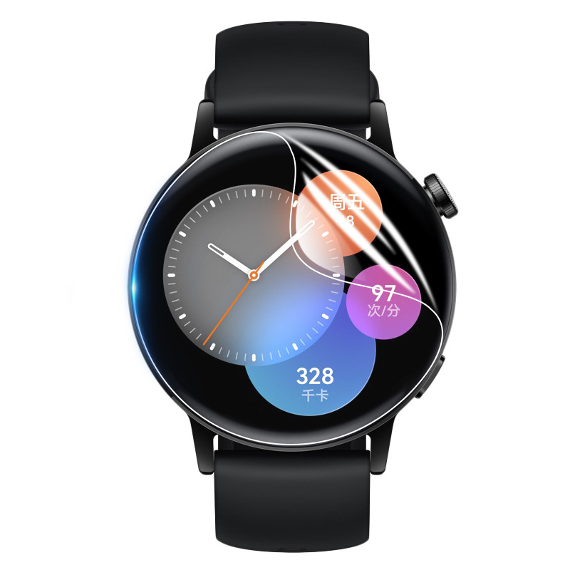 Round TPU Soft Clear Film Watc - Motorola Smartwatch Accessories ulasan dan harga