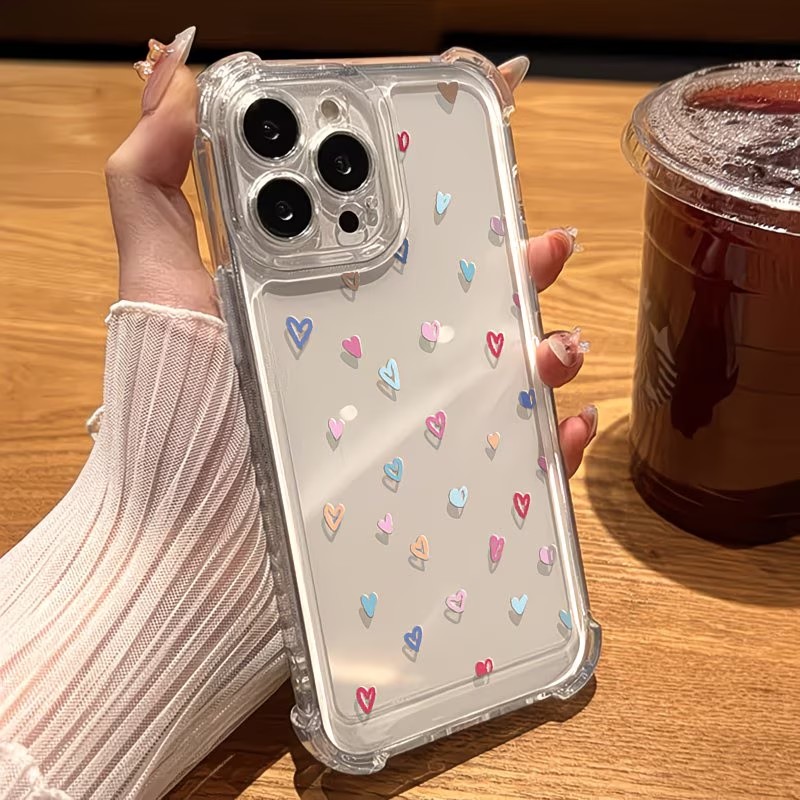 Transparent Corner Bumper Colo - Apple Iphone 15 Pro Max ulasan dan harga